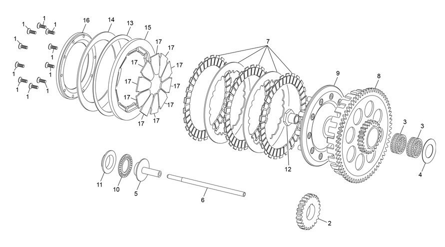 Picture of 17 - CLUTCH