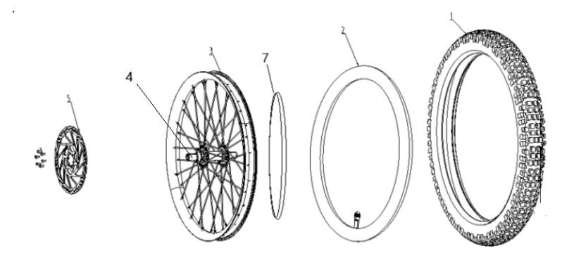 Picture of 02 - FRONT WHEEL