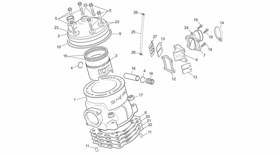 Picture of 17 - CYLINDER