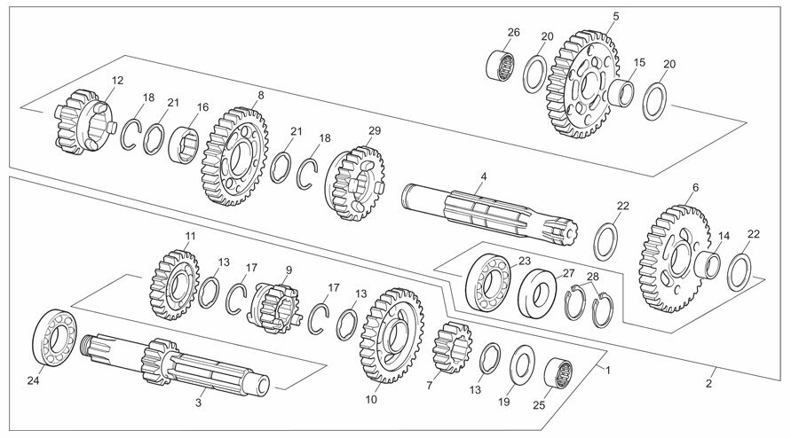 Picture of 13 - GEAR SET
