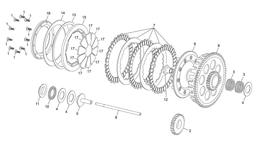 Picture of 17 - CLUTCH